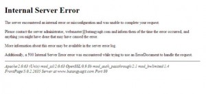 500 internal server error 500 internal server error